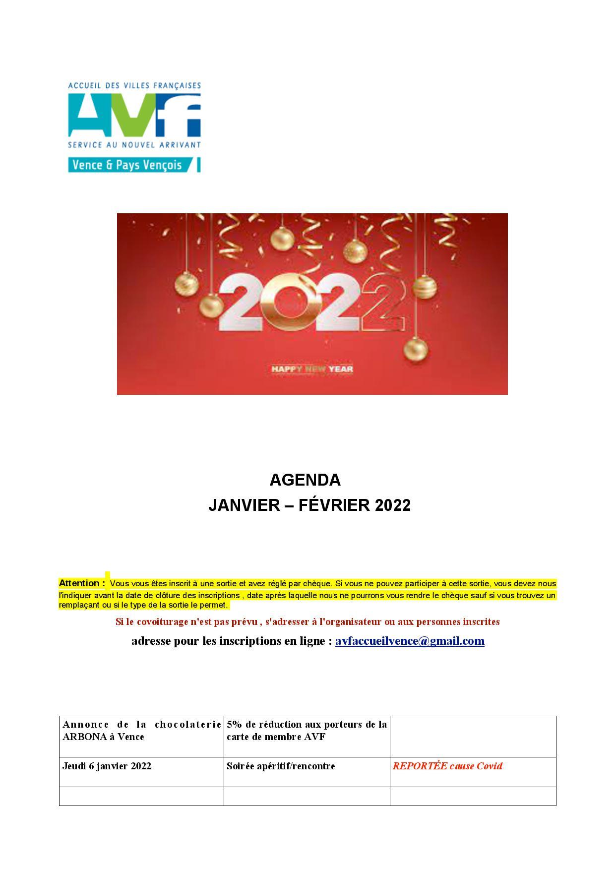Agenda janvier fe vrier 2022 page 001